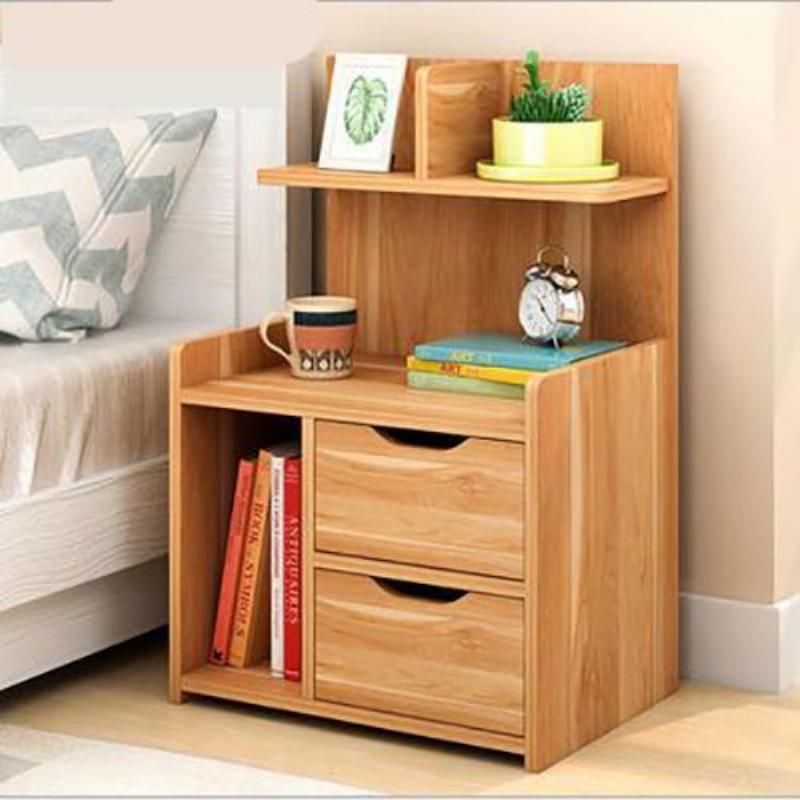 Tủ đầu giường nhỏ gọn cho không gian phòng ngủ hẹp giúp tối ưu diện tích